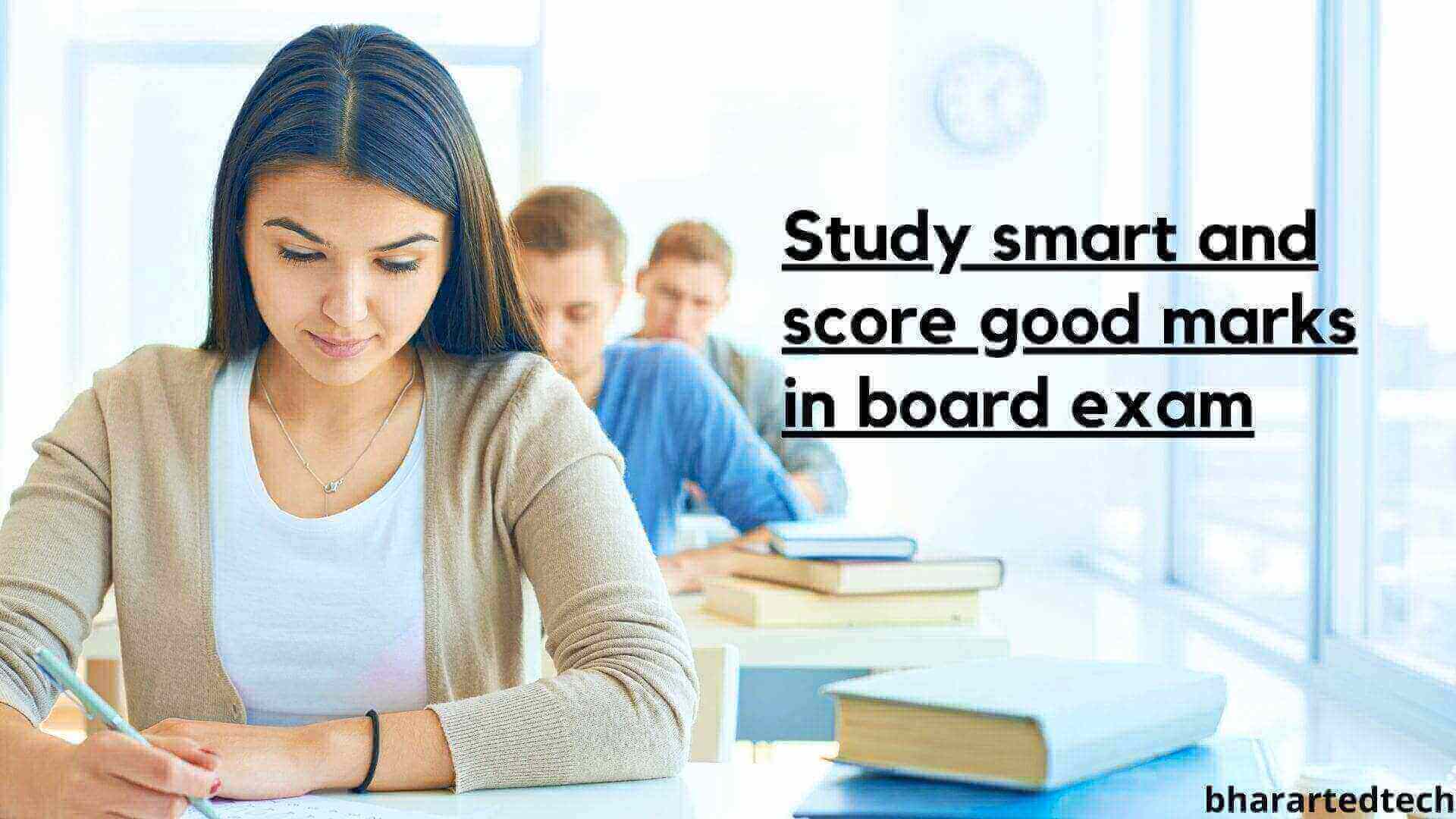 student focus on paper to score good marks